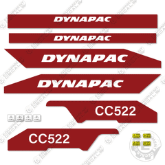 Dynapac CC522 Decal Kit Roller