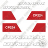 Image of Fits Dynapac CP224 Decal Kit Roller