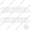 Image of Fits Emerson Trailer 20" Decal Kit
