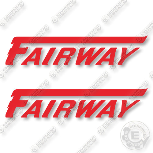 Fairway Trailer Logo Decal Kit Trailer - Aftermarket Kit