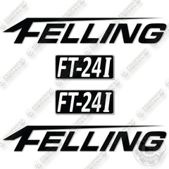 Felling FT-24I Trailer Decal Kit Trailer - Aftermarket Kit
