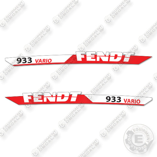 Fits Fendt 933 Vario Decal Kit Tractor