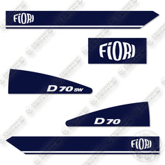 Fits Fiori D70SW Decal Kit Dumper