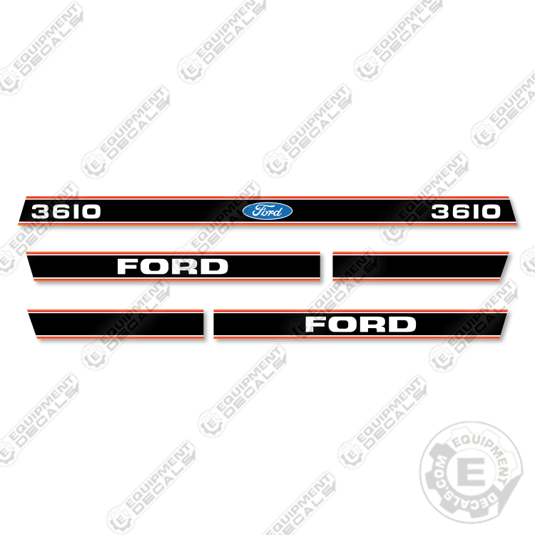 Fits Ford 3610 Decal Kit Tractor