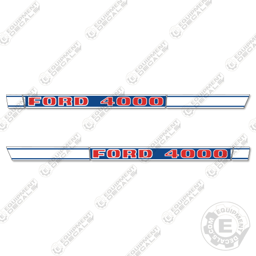Fits Ford 4000 Decal Kit Tractor
