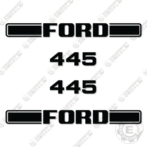 Fits Ford 445 Decal Kit Tractor