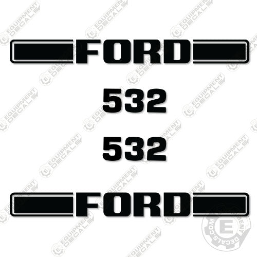 Fits Ford 532 Decal Kit Tractor