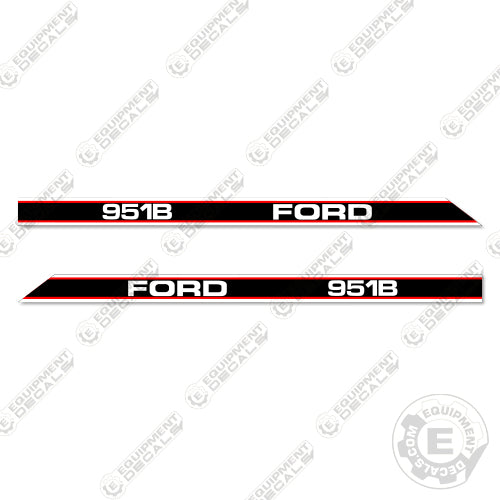 Ford 951B Decal Kit Rotary Cutter - Aftermarket Kit