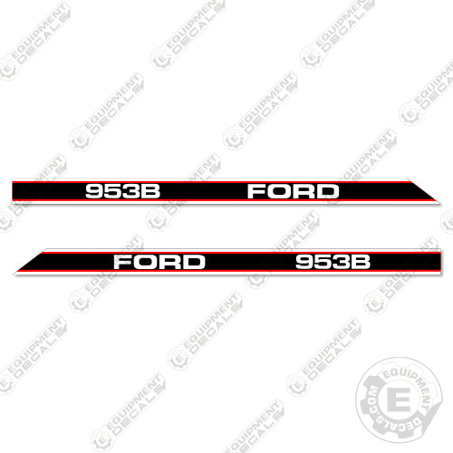 Ford 953B Decal Kit Rotary Cutter - Aftermarket Kit