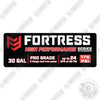 Image of Fortress High Performance 30GAL Decal Kit Air Compressor-Aftermarket Kit