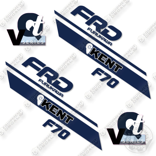 FRD HCR1500-ED2 Decal Kit Rock Drill - Aftermarket Kit