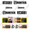 Image of Fits Frontier RT3081 Decal Kit Tiller
