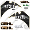 Image of GEHL RT215 2nd Generation Decal Kit Track Loader - Aftermarket Kit