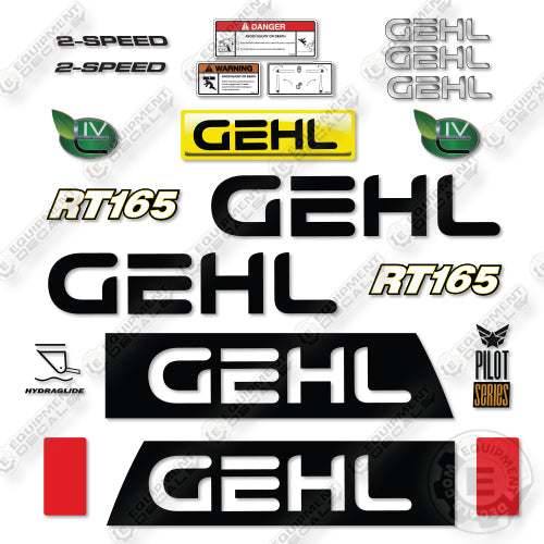 Fits GEHL RST165 GEN:3 Decal Kit Compact Loader