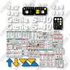 Image of Genie S40 Decal Kit Boom Lift - (SN: S4003-7001 to S4015-21540) - Aftermarket Kit