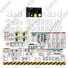 Image of Fits Genie GS-2668RT SN101-41199 Decal Kit Scissor Lift