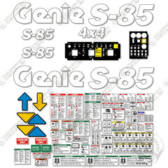 Fits Genie S-85 Decal kit Boom Lift (3082-3575)