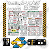 Image of Fits Genie Z-45/25 Bi-Energy Decal Kit Boom Lift (FITS SN:Z4525F-58605)