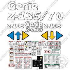 Fits Genie Z-135/70 Decal Kit Boom Lift