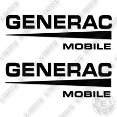 Fits Generac Mobile Logo Light Tower Decal Kit
