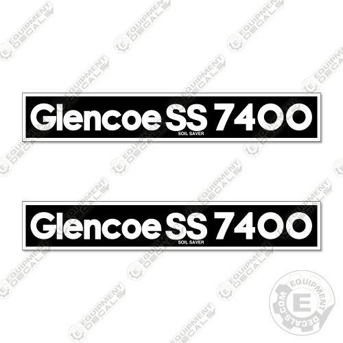 Fits Glencoe SS7400 Decal Kit Chisel Plow