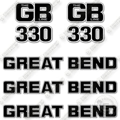 Fits Great Bend 330 Decal Kit Front Loader