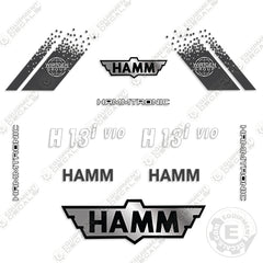 Fits HAMM H13i VIO Compactor Decal Kit (Older Style)