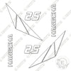 Image of Hangcha 25 Cpyd25 Decal Kit Forklift - Aftermarket Kit