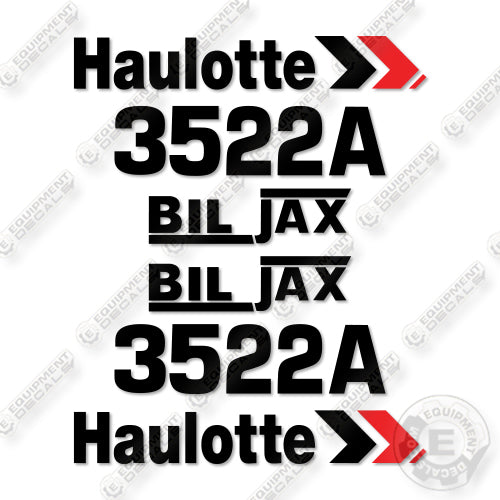 Haulotte 3522A Decal Kit Articulating Boom Lift - Aftermarket Kit