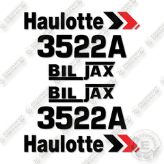 Haulotte 3522A Decal Kit Articulating Boom Lift - Aftermarket Kit