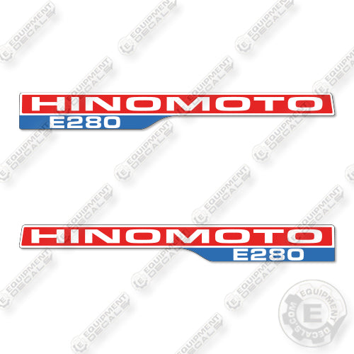 Fits Hinomoto E280 Decal Kit Tractor