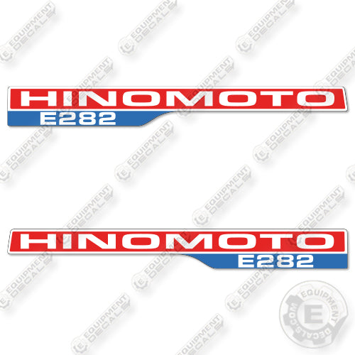 Fits Hinomoto E282 Decal Kit Tractor