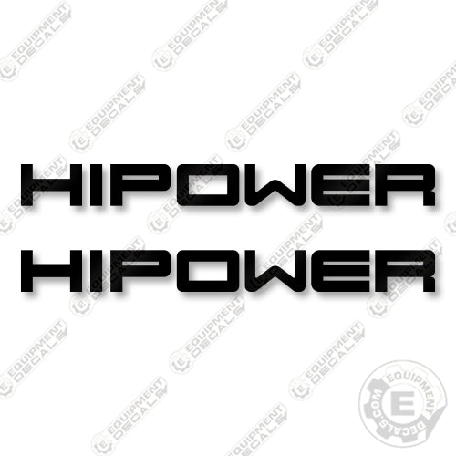 Hipower Logos Set of 2 Decal Kit 37 Inch Logos  -  Aftermarket Kit