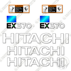 Fits Hitachi EX370 Decal Kit Excavator