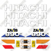 Image of Hitachi ZX890H-6 Decal Kit Excavator - Aftermarket Kit