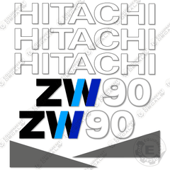 Fits Hitachi ZW90-5B Decal Kit Wheel Loader