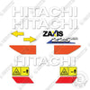 Image of Fits Hitachi ZX225USR-6 Decal Kit Excavator