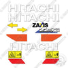 Image of Fits Hitachi ZX225USRLCK-6 Decal Kit Excavator