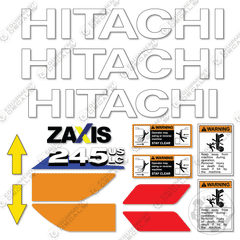 Fits Hitachi ZX245USLC-6 Decal Kit Excavator