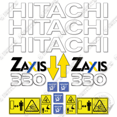 Fits Hitachi ZX330-1 Decal Kit Excavator