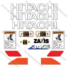 Fits Hitachi ZX345 USLC-6 Decal Kit Excavator