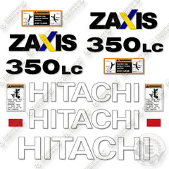 Fits Hitachi ZX350LC-5N Decal Kit Excavator