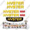 Image of Hyster E100XN 2021+ Decal Kit Forklift  - Aftermarket Kit
