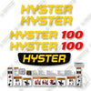 Image of Hyster E100XN Decal Kit Forklift  - Aftermarket Kit