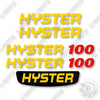 Image of Hyster E100XN Decal Kit Forklift  - No Warnings - Aftermarket Kit