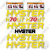 Image of Hyster H70UT Decal Kit Forklift -Aftermarket Kit