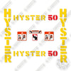 Image of Hyster S50XL Decal Kit Forklift -Aftermarket Kit