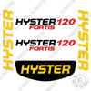 Image of Fits Hyster Fortis S120 Decal Kit Forklift