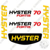 Image of Fits Hyster Fortis S70 Decal Kit Forklift