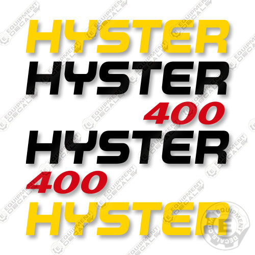 Hyster H400 Decal Kit Forklift -Aftermarket Kit